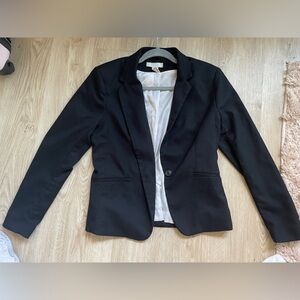 H&M Black Blazer, Size US 10.
